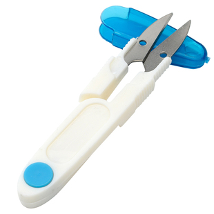 家用缝纫弹簧小剪刀纱剪线头剪十字绣布艺用迷你DIY皮革服装工具