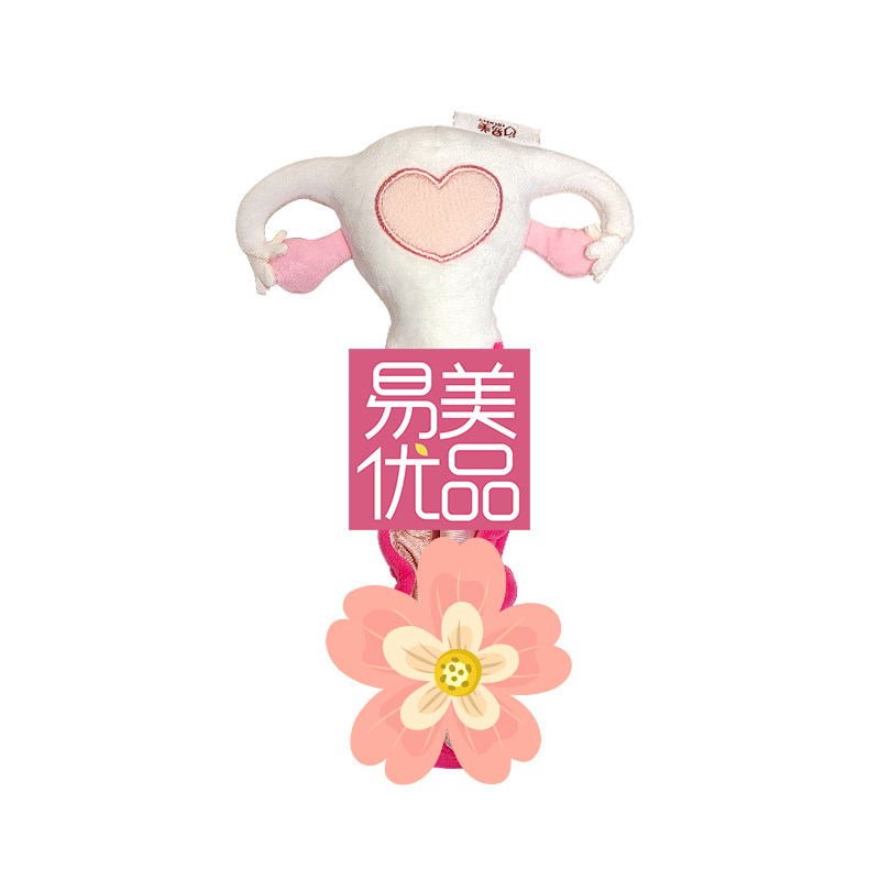 毛绒女性阴道解剖玩偶医学演示
