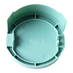 4642底盖绿色4445 4638 4320圆形章盖子回墨翻转印章专用外壳替换保护盖子黑色印台配件绿底座包邮卓达普利印