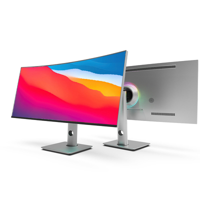 炒股敲代码专用带鱼屏一屏分2屏大尺寸影音LG面板显示器34/38/40