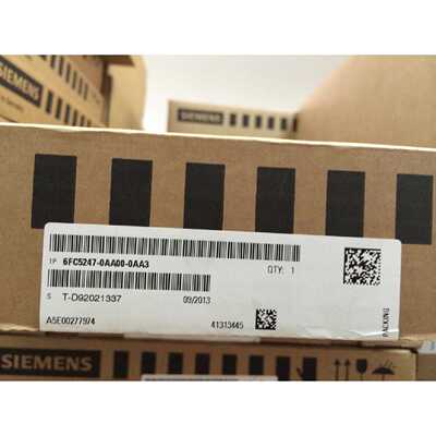 议价1P 6FC5247-0AA00-0AA3西门子 NCU盒电子控制器 6FC52470AA00