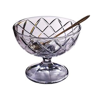 冰淇淋杯创意高脚甜品杯玻璃杯子水果冰激凌碗专用酸奶果汁奶昔杯