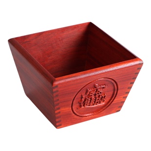 实木米斗榫卯四方老式升子日进斗金结婚拜斗迁乔之喜开业摆件礼品