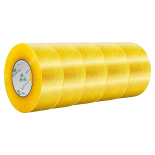 透明胶带整箱大卷快递打包封箱批发透明黄胶布胶纸封口包装胶带