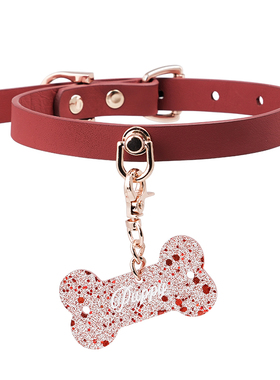 PUPPYRIDER小狗牌骨头牌项圈