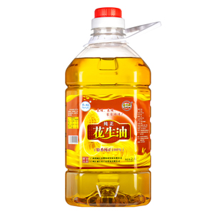 广东增城泰稷意中厨纯正花生油2.5L物理压榨一级浓香食用油煎炸炒