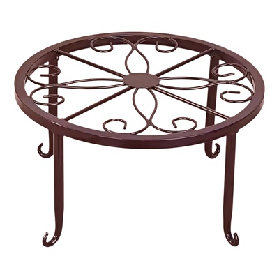 透气单层花架子客厅落地式阳台室内家用置物架铁艺摆花凳子增高架