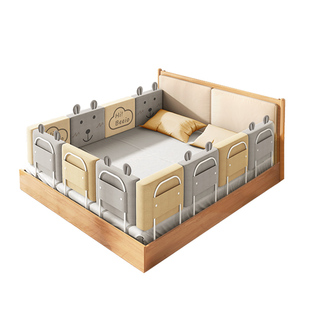 床围栏软包婴儿防摔防护栏儿童宝宝防掉床边挡板通用防撞一面护栏