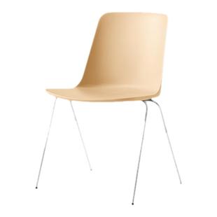 丹麦&Tradition HW26 HW27 靠背椅彩色可堆叠餐椅子办公椅北欧