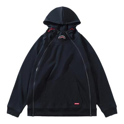 SG鲨鱼嘴宇航领连帽卫衣男女帽衫