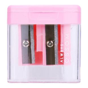 得力儿童卷笔刀大口径双孔小型铅笔削笔刀公文式小学生专用转笔刀幼儿园洞洞笔便携迷你手动素描美术生用