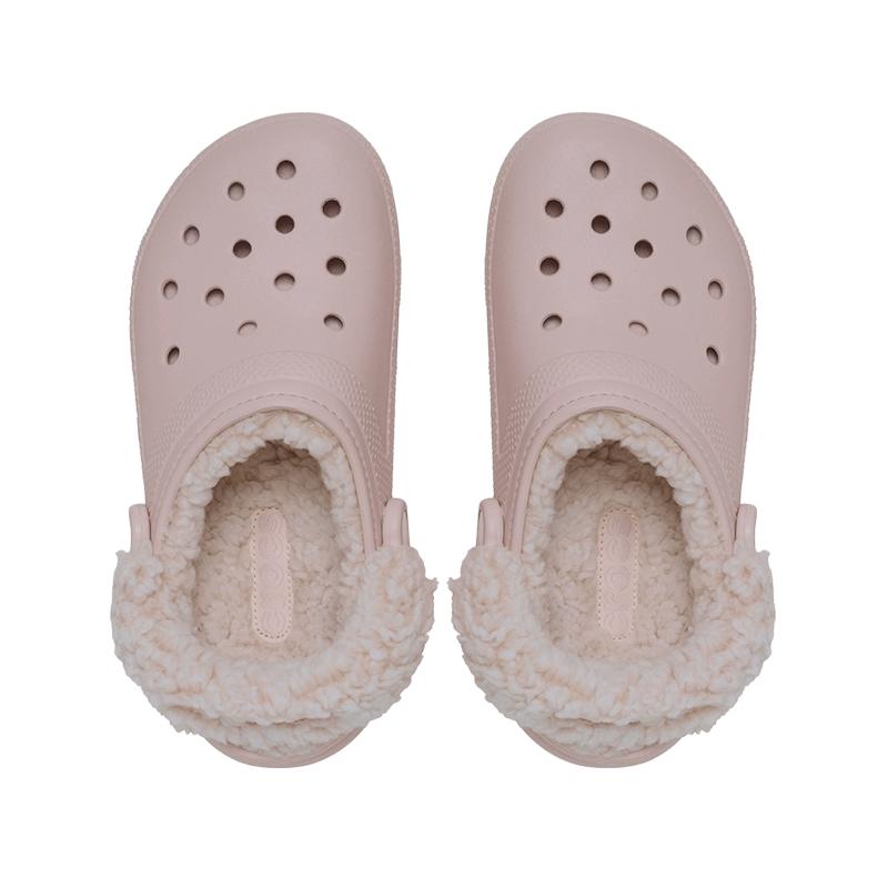 檀健次同款Crocs卡骆驰经典羊茸洞洞鞋男暖棉女鞋花园鞋|211396