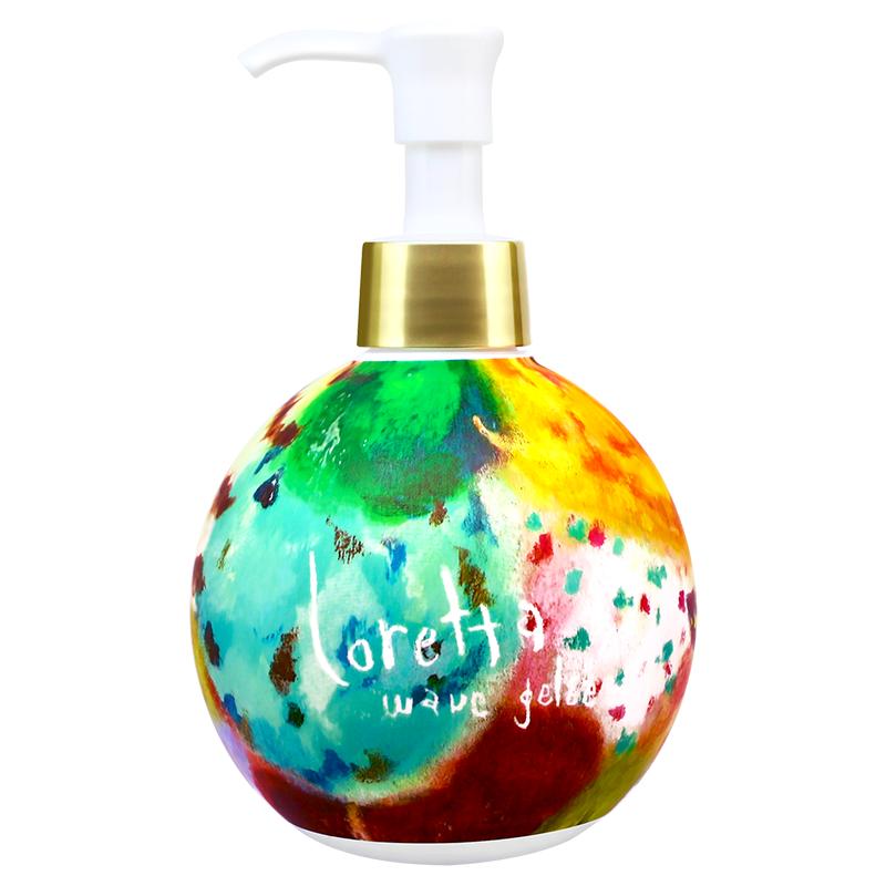 Loretta珞丽塔玫瑰卷发弹力素保湿护卷持久蓬松造型啫喱护发素