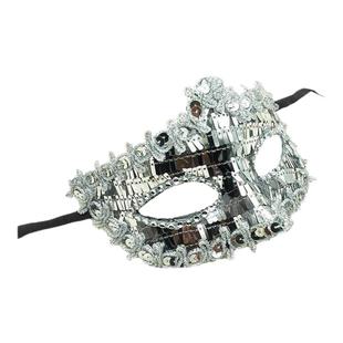 万圣节面具半脸女性感古风高级女士假面化妆舞会面具cos神秘感