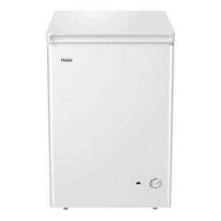 海尔100L家用小型冰柜冷冻冷藏两用小冷柜雪糕单温减霜冰箱官方