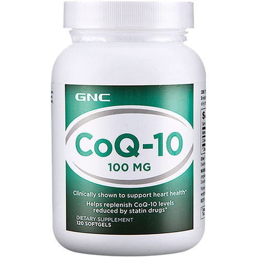 官方旗舰店GNC健安喜辅酶Q10软胶囊120粒100mgCOQ10心脏保健品ql0