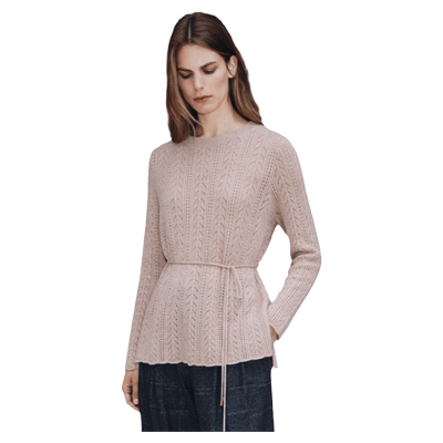 【山羊绒】Laurel劳芮新款淡人羊绒针织套头衫女LWL353M03800