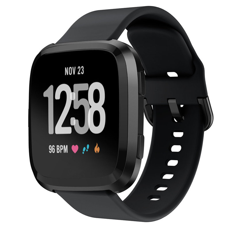 versa3/4智能手表sense2硅胶表带