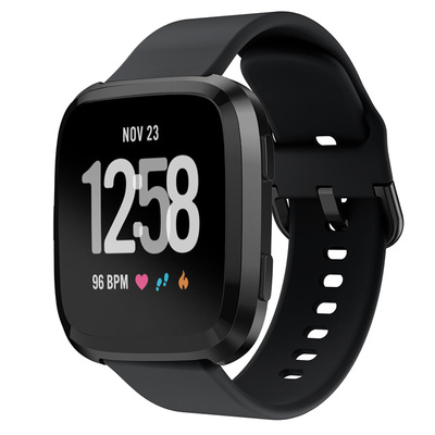 versa3/4智能手表sense2硅胶表带
