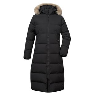 【清仓】君羽800蓬羽绒服女长款过膝冬季修身显瘦极寒鹅绒服094