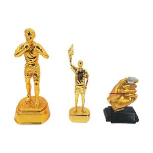 足球比赛奖杯 佳裁判优秀边裁金口哨奖杯定制运动赛事裁判奖杯