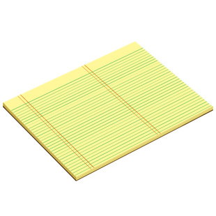 A3试卷形拍纸本可撕刷题草稿本书写规划本大尺寸思维导图美式横线空白草稿纸考研用背单词复习背诵加厚数学