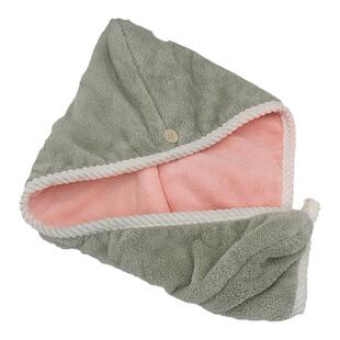 干发帽女超强吸水速干双层加厚包头巾洗头擦头发毛巾浴帽2026新款