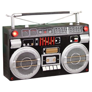 8090年代收音机模型道具仿真老式古董磁带录音机摆件上海老物件