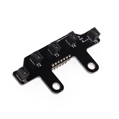 五路模拟巡线KittenBotM3螺丝孔