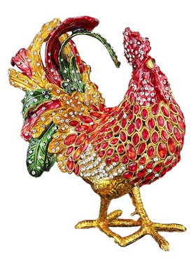 中式手工艺品珐琅彩桌面装饰摆件