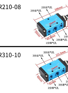 手动换向阀CNI4210-081/4H10/H0/H210气手拉阀手扳阀H4动R210-08