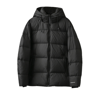 85绒子 鹅绒 男士连帽羽绒服 厚实保暖外套青少年面包服冬款男装