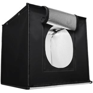 升辉 摄影棚小型拍照灯箱电商产品照相背景静物拍摄台led简易迷你便携折叠柔光箱补光灯专业拍摄影棚设备道具