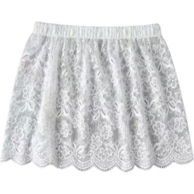 纯棉蕾丝小屁帘打底裙