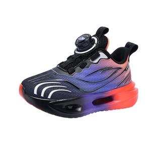 旋转钮扣男鞋冬季防滑耐磨中大童运动减震篮球休闲网面学生跑步鞋