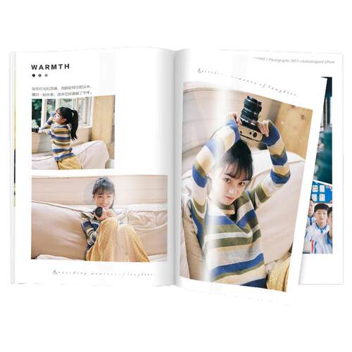 照片书定制相册本制作小学幼儿园毕业纪念册儿童宝宝a4软页杂志册