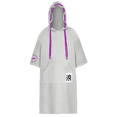 AquaPlay速干斗篷换衣浴袍男女