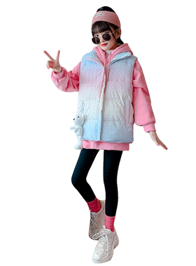 洋气女童三件套春季2026新款套装