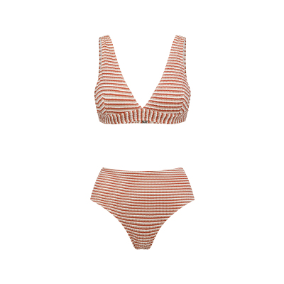 Yukariswim旗舰店分体泳衣女绝美高腰泡温泉泳装度假风比基尼纯欲