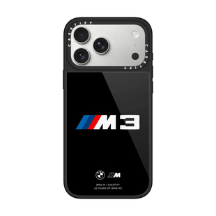 现货CASETiFY联名BMW宝马M3经典标志手机壳适用苹果iPhone17ProMax/Air/16/15/14/13Plus磁吸保护套奢品潮牌