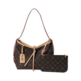 Clean Knоck大容量通勤包女包2026新款复古印花单肩托特包腋下包