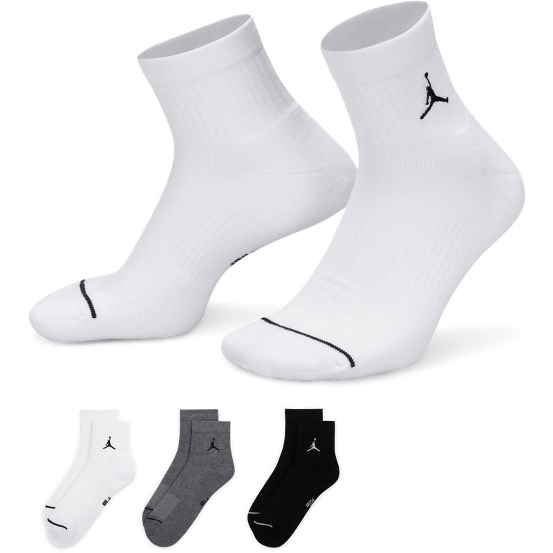 耐克乔丹透气速干运动短袜(3双)冬季针织支撑舒适JORDAN DX9655