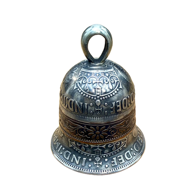 英国2先令硬币手工钱币改制铃铛