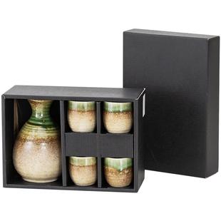 【自营】日本清酒酒具高端 一壶四杯分酒器陶瓷酒壶杯子礼盒套装