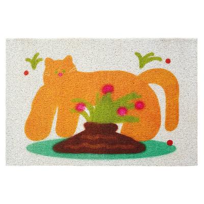 毛孩子日记 丝圈入户垫门厅脚垫防尘垫耐脏好打理猫抓垫猫砂垫