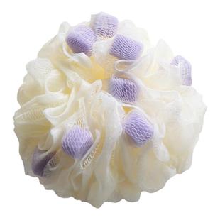 沐浴球高档不散超柔软浴花女生男士洗澡浴球大号起泡沐浴搓澡神器