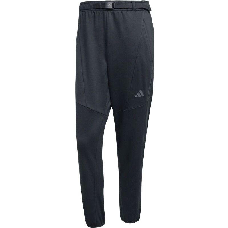 adidas阿迪达斯男子运动训练休闲收口加绒长裤JN3674