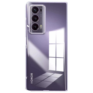 深蓝大道适用荣耀MagicV5透明超薄全包Vs3手机壳折叠屏华为V2至臻版高档防摔新款前后盖商务vs2裸感保护套