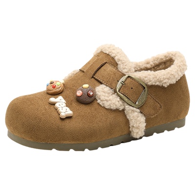 华耐勃肯鞋女2025厚底冬季加绒