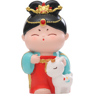 唐小圆敦煌飞天盲盒国潮可爱女孩手办旅游文创摆件送女生生日礼物